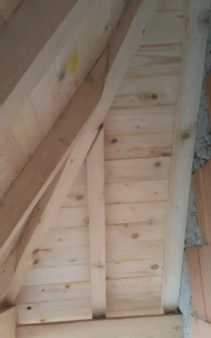 Bardage de sous face de toit, volée de toiture Etreprise Guerin Etienne 54300 Lunéville